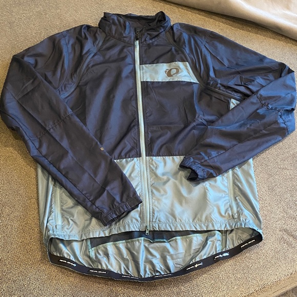 Pearl iZUMi Other - Pearl iZUMi Cycling Jacket Men's Navy & Light Gray Windbreaker sz XL Lightweight